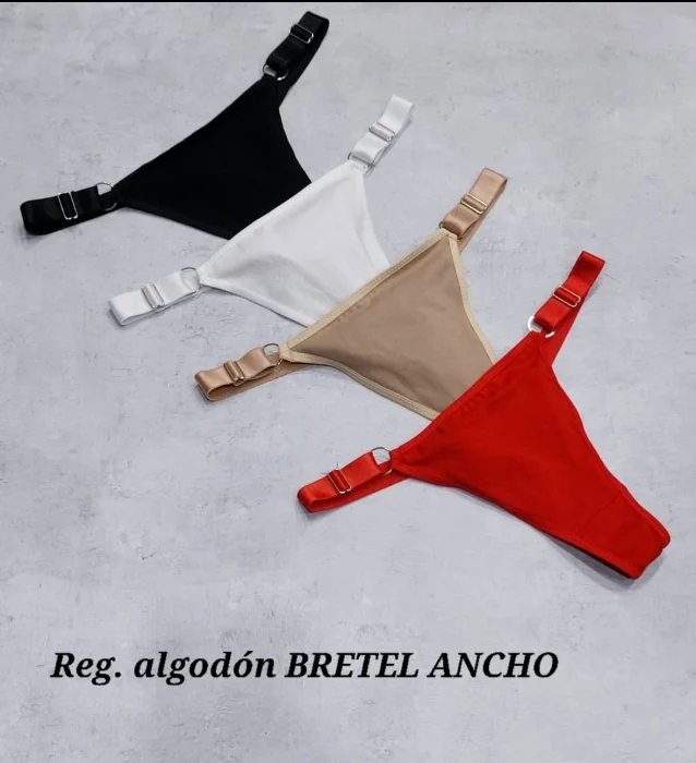 Colaless Reg de Algodón Bretel Ancho