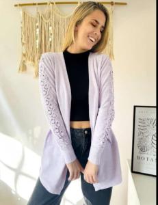 Saco Bremer con Brillo y Bordado - Miniatura 1