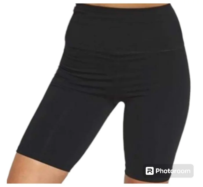 Biker de Licra Negro Liso