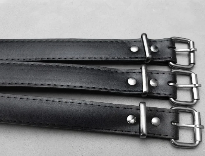 Cintos Liso Negro Juvenil Escolar