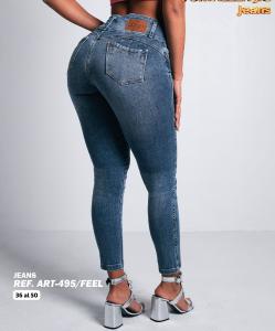 Jeans de Dama Levanta Cola - Miniatura 2