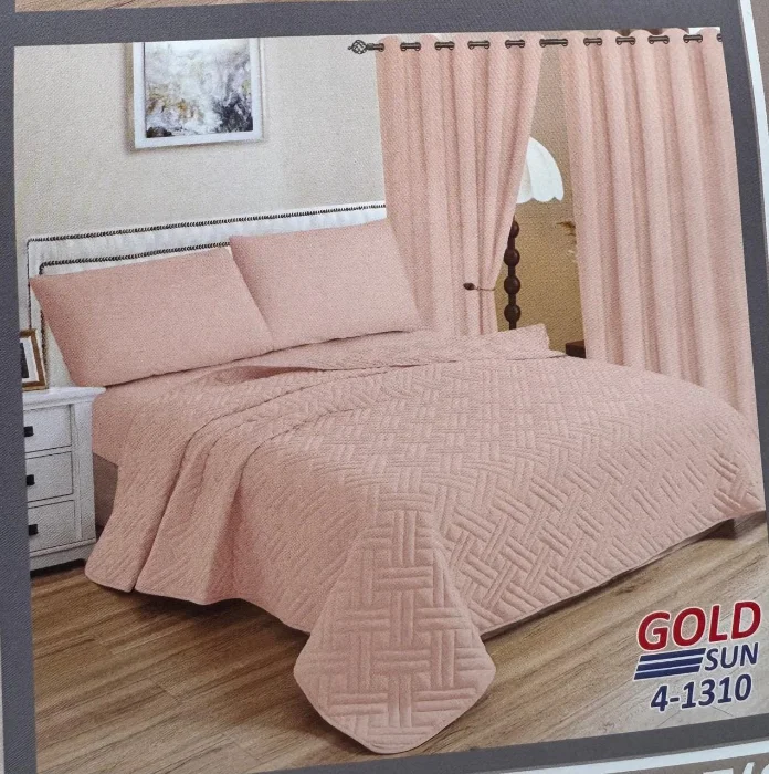 Set de 7 Piezas de Verano Lisas
marca Goldsun 
tamaño Queen