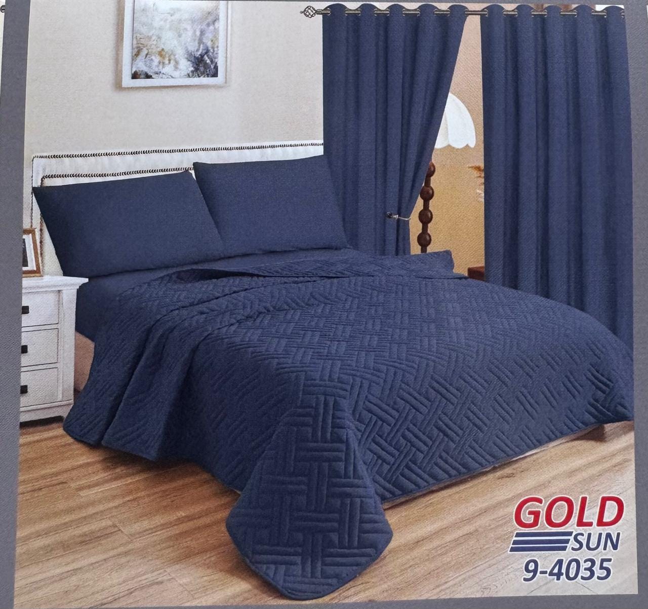 Set de 7 Piezas de Verano Lisas
marca Goldsun 
tamaño Queen - Imagen 4
