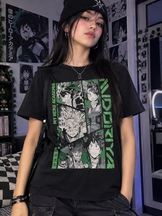 Remes Animé Mangas Cortas