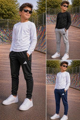 Pantalón Deportivo Lycra Frizada Niños - Miniatura 4