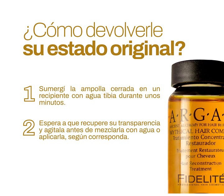 2 Ampollas Argán de Fidelite para Nutrición y Reparación Intensiva - Imagen 4