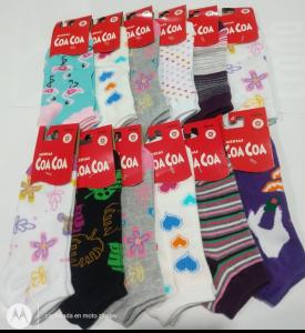 Soquetes Mujer Estampado Coacoa