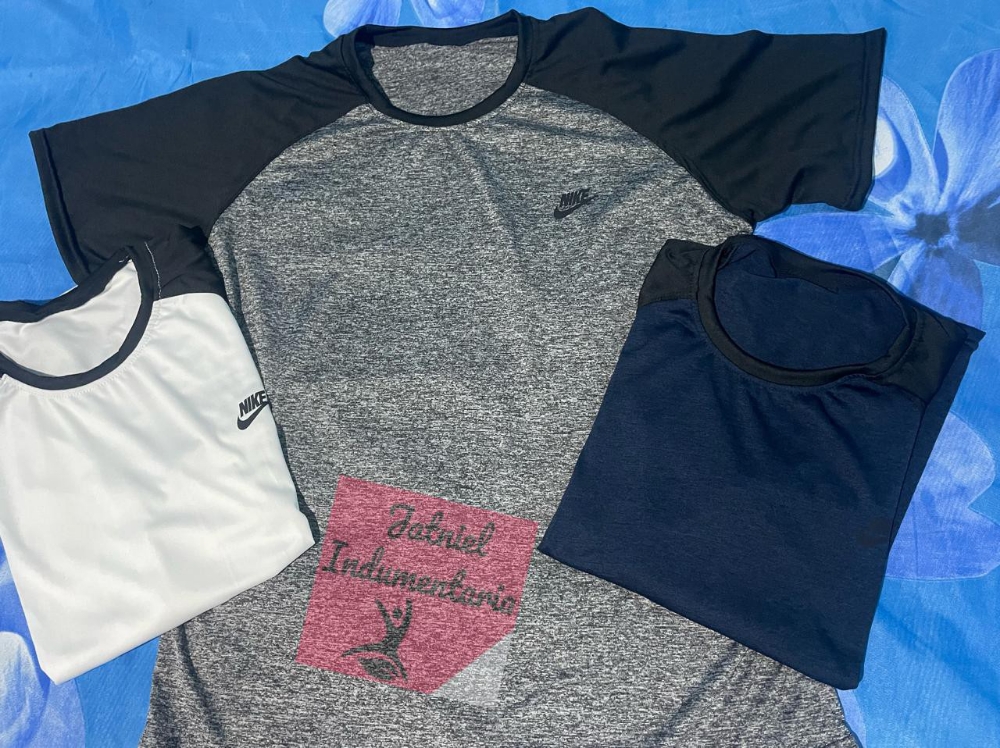 Remeras Deportivas Combinadas - Imagen 2