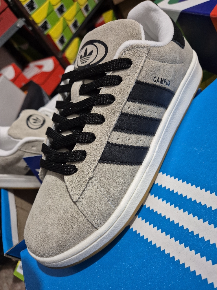 Campus Pro Gris/negro Importado - Imagen 2