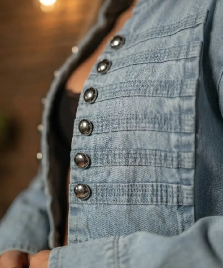 Campera Jean Napoleón Chamarra Rígido - Imagen 8