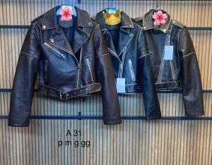 Campera Cuero Desgastada Vintage Importada Lty - Miniatura 2