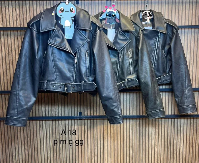 Campera Cuero Desgastada Vintage Importada Lty