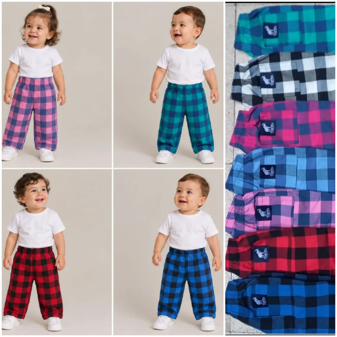 Pantalones Poplin Bebés Verano Unisex - Imagen 2