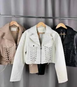 Campera Importada Cuero Yd Cordones - Miniatura 2