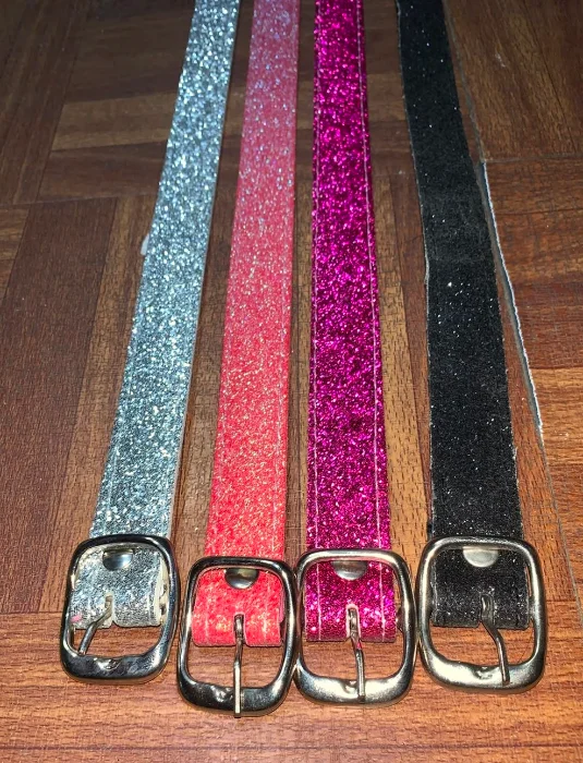 Cintos de Nena Brillo / Ojal / Brillo Escarchado
