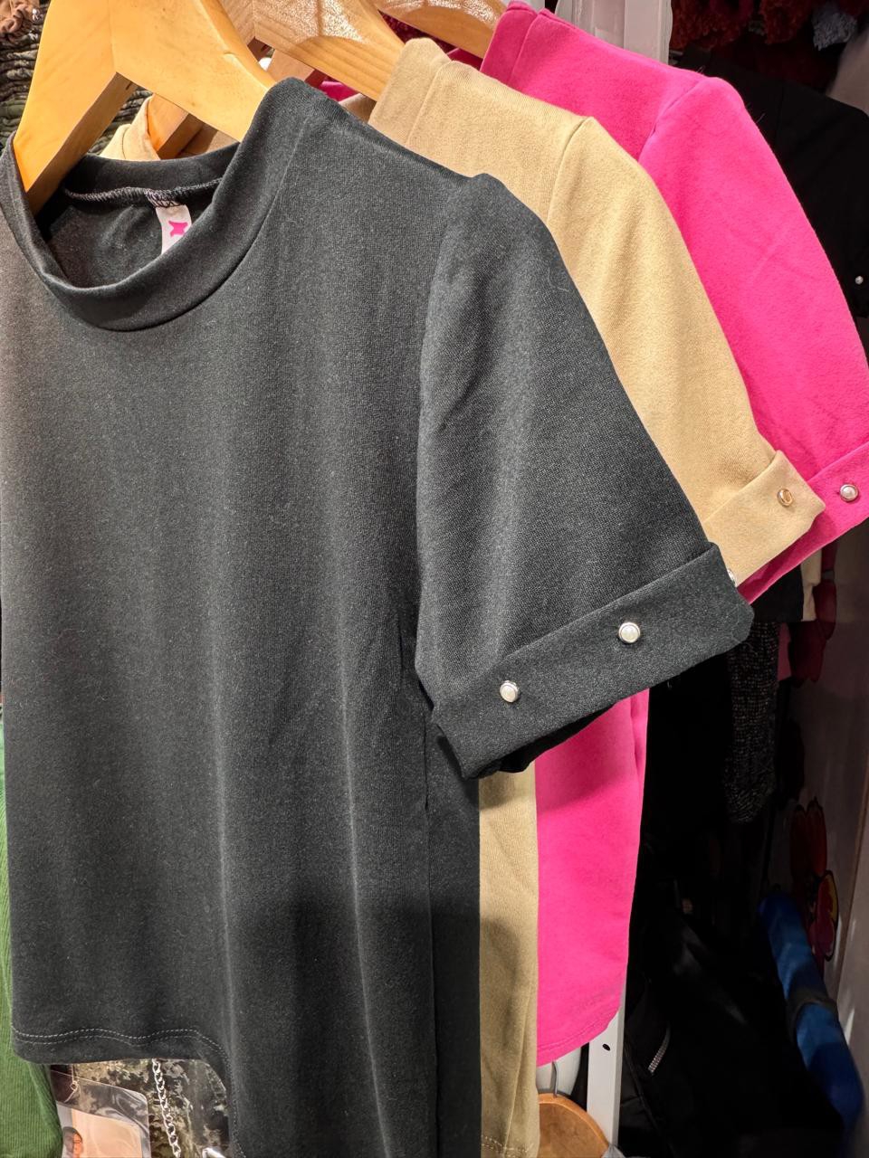 Remera de Nena Básica con Strass - Imagen 3