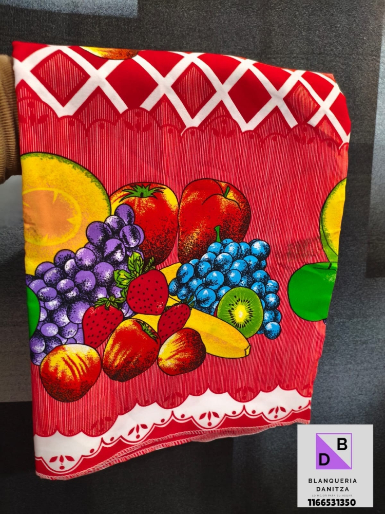 Manteles Estampados y Frutal Tela Tropical Rectangular 2,20 Mts - Imagen 5