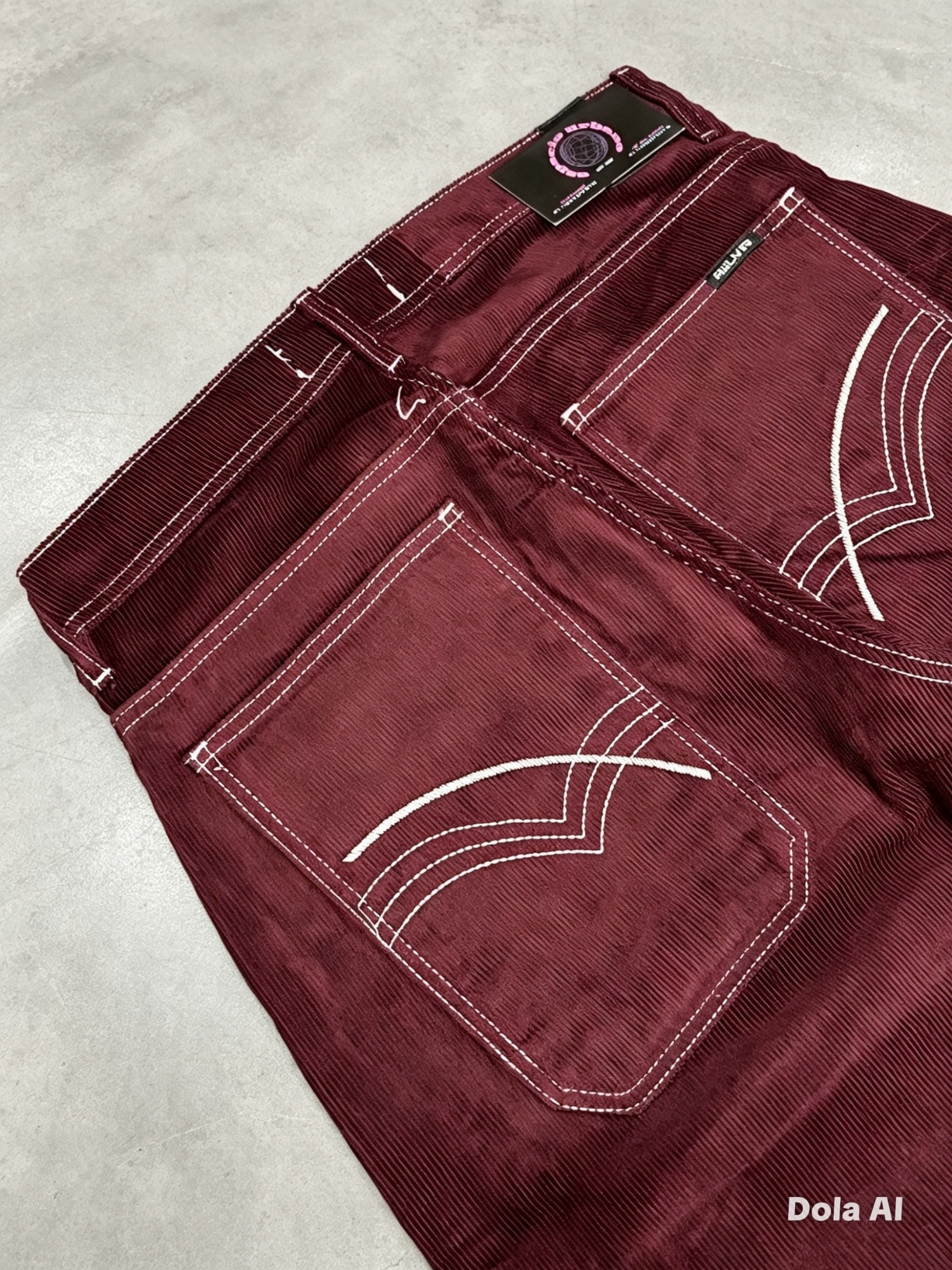 Pantalon Corderoy Bordado - Imagen 2