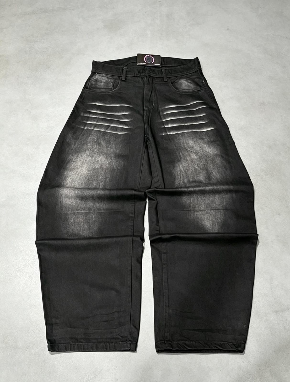 Pantalon Bagui Jean Bordado - Imagen 6