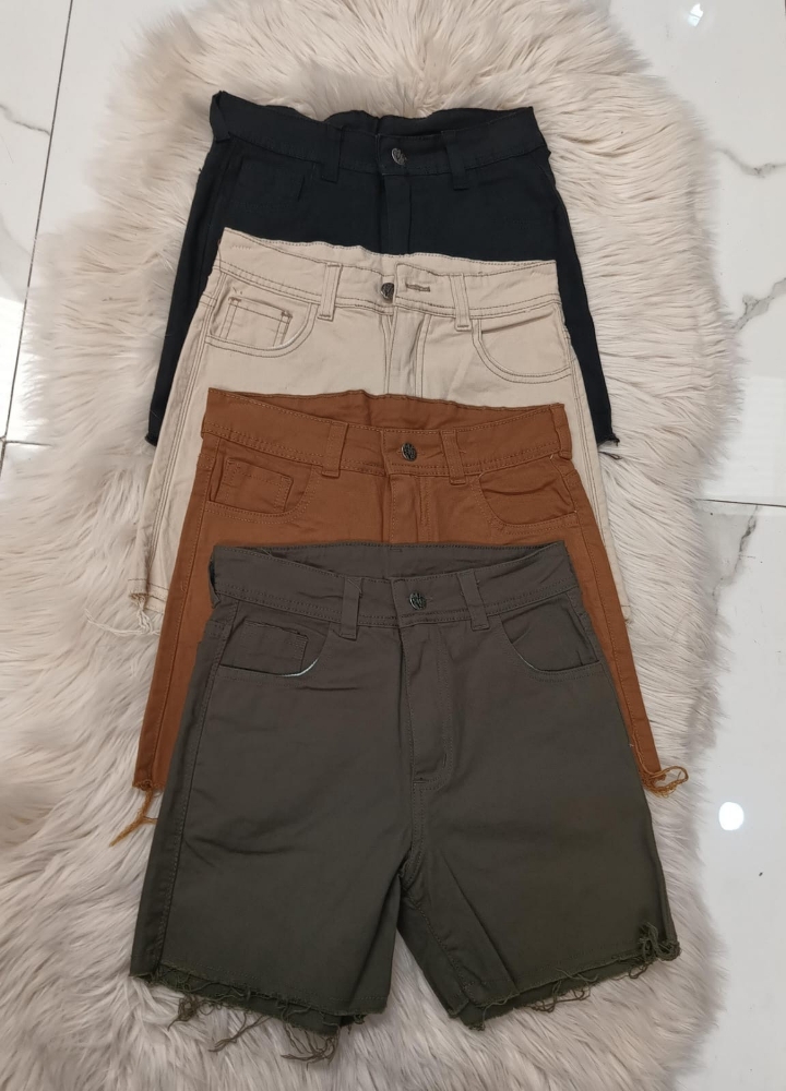Shorts Gabardina Semi Elastizado - Imagen 2