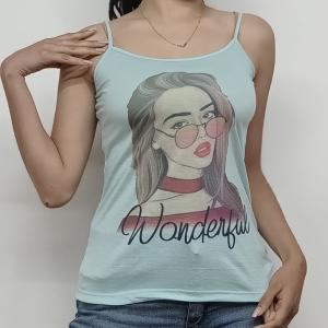 Musculosa Estampada Tirita $3x10000