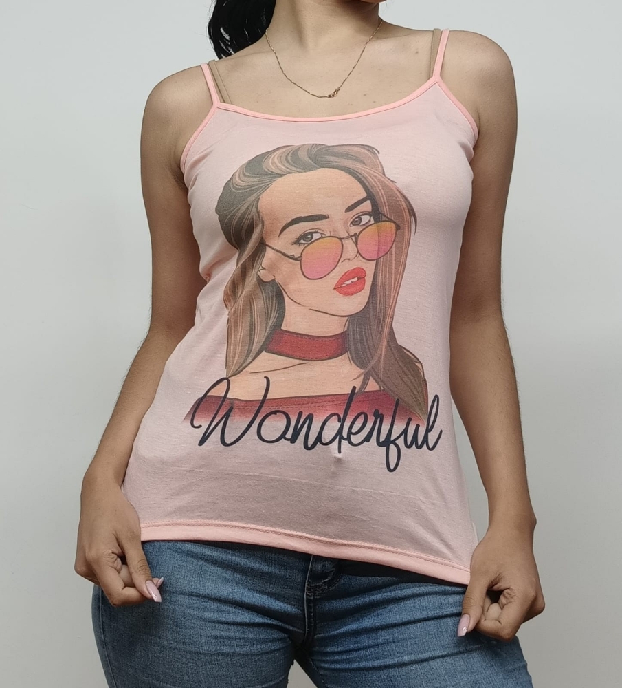 Musculosa Estampada Tirita $3x10000 - Imagen 2