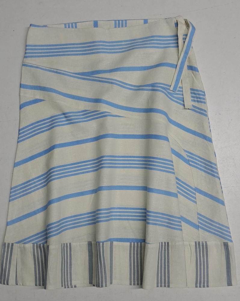 Pollera Lino Algodón  Modelo Plato - Imagen 2