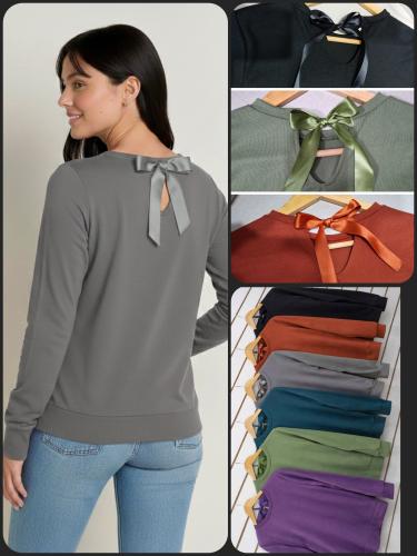 Sweter con Lazo X Talles - Bremer Lanilla - Miniatura 2