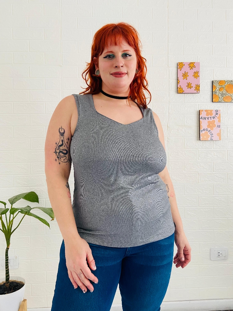 Musculosa Cuello Espejo - Imagen 3