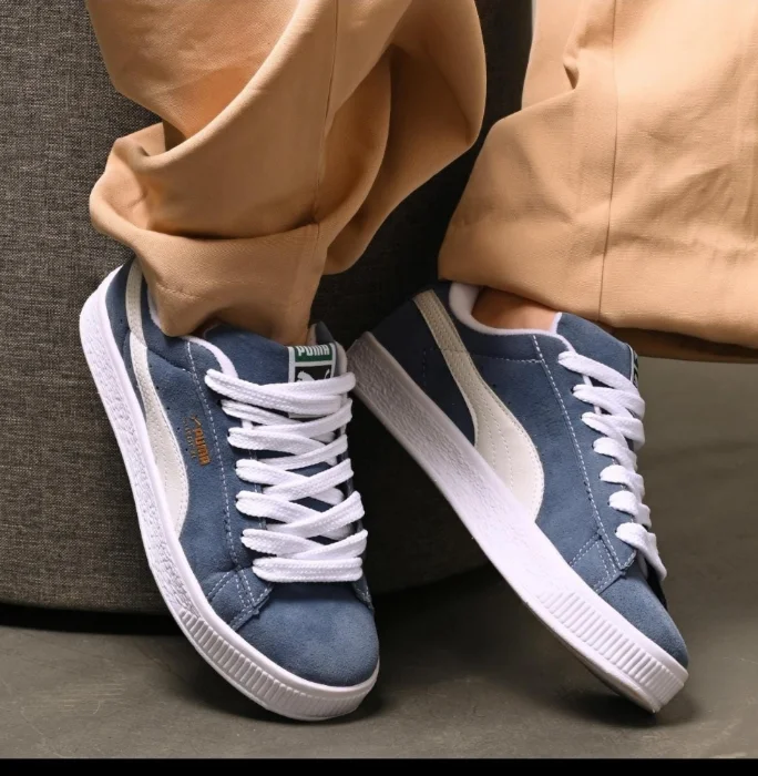 Puma Suede Xl Importado Azul Jean