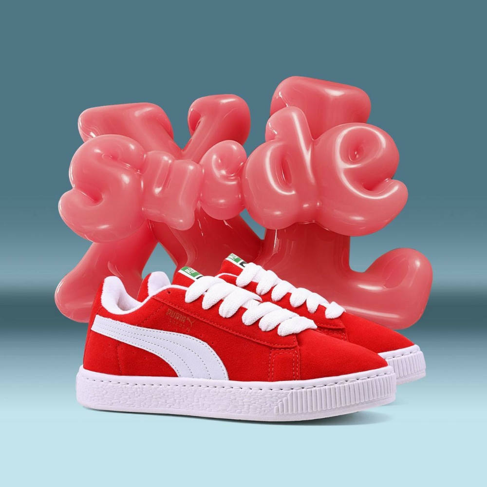 Puma Suede Xl Importado Rojo - Imagen 3