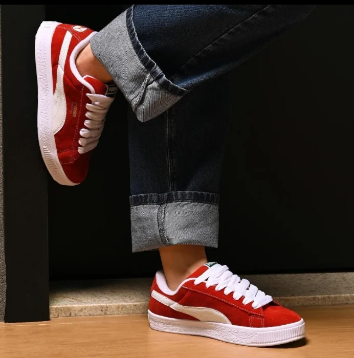 Puma Suede Xl Importado Rojo