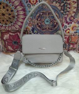Carterita Morral de Cuero Pu con Cinta Sublimada