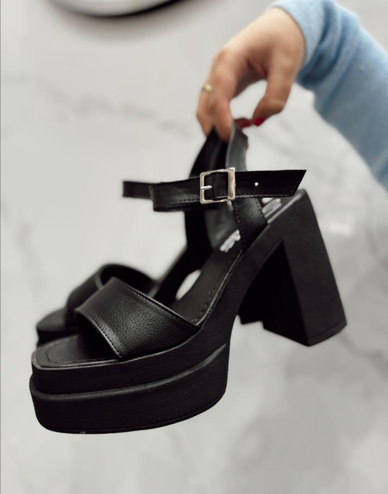 Sandalias Taco Alto - Imagen 2