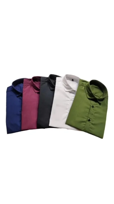 Camisas Lisas De. Batista Entalladas