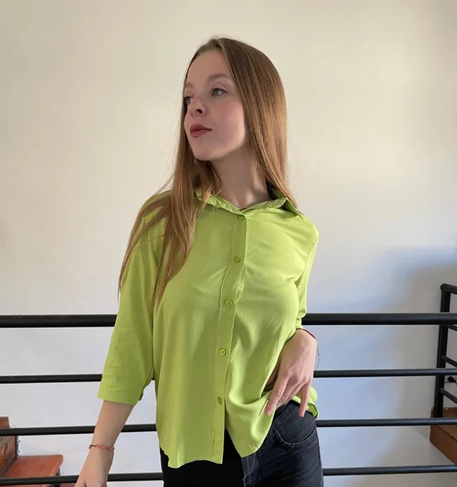 Camisa Manga 3/4