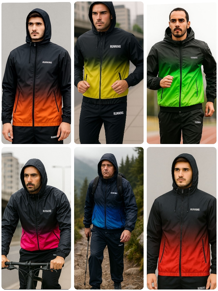 Campera Rompeviento Adulto X Mayor - Imagen 2