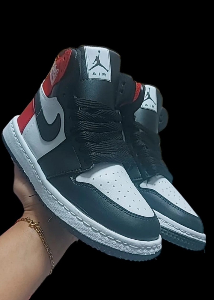 Bota Jordan Rojo-negro - Imagen 2