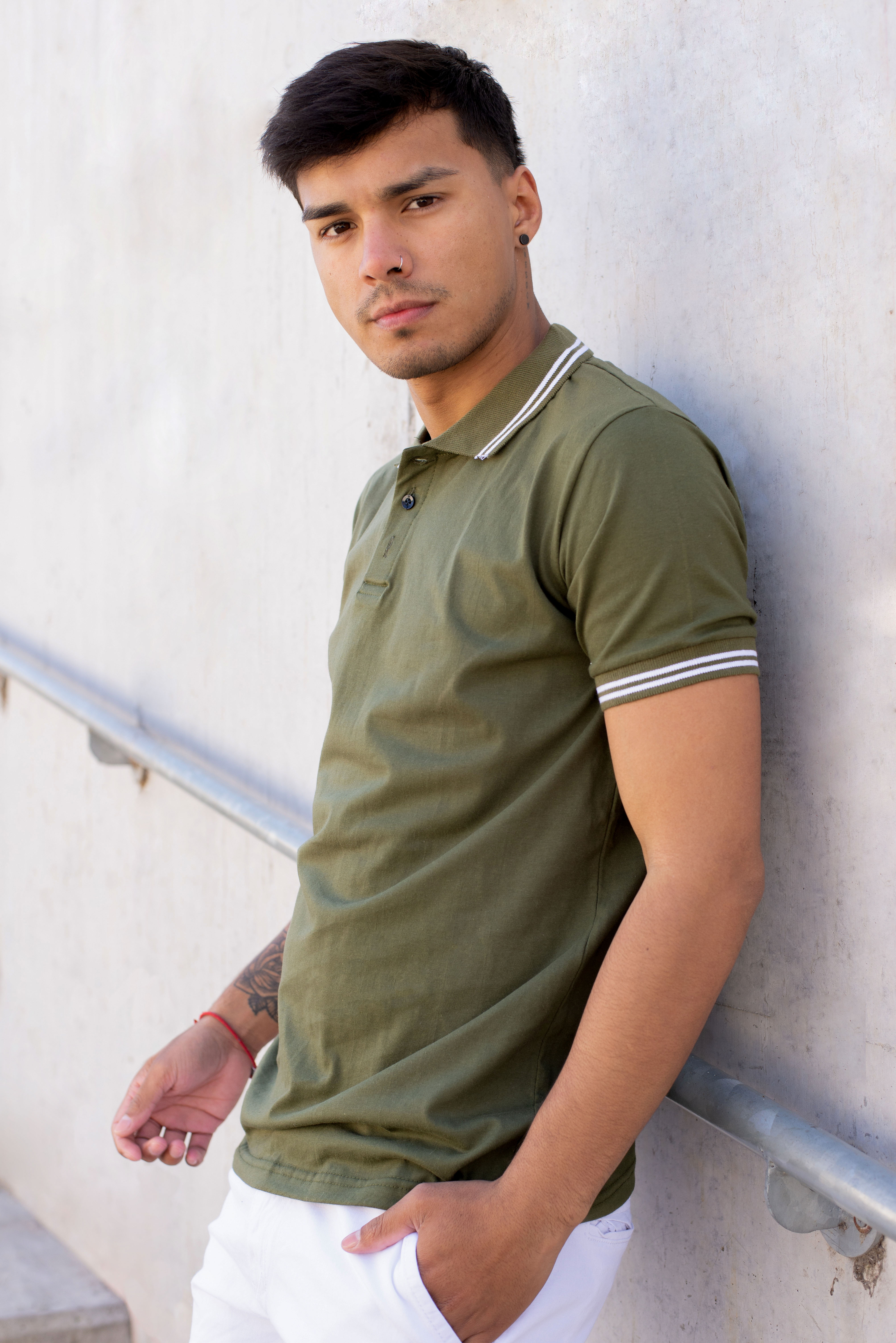 R69 - Chomba de Algodon Verde Militar - CCJ30.jpg