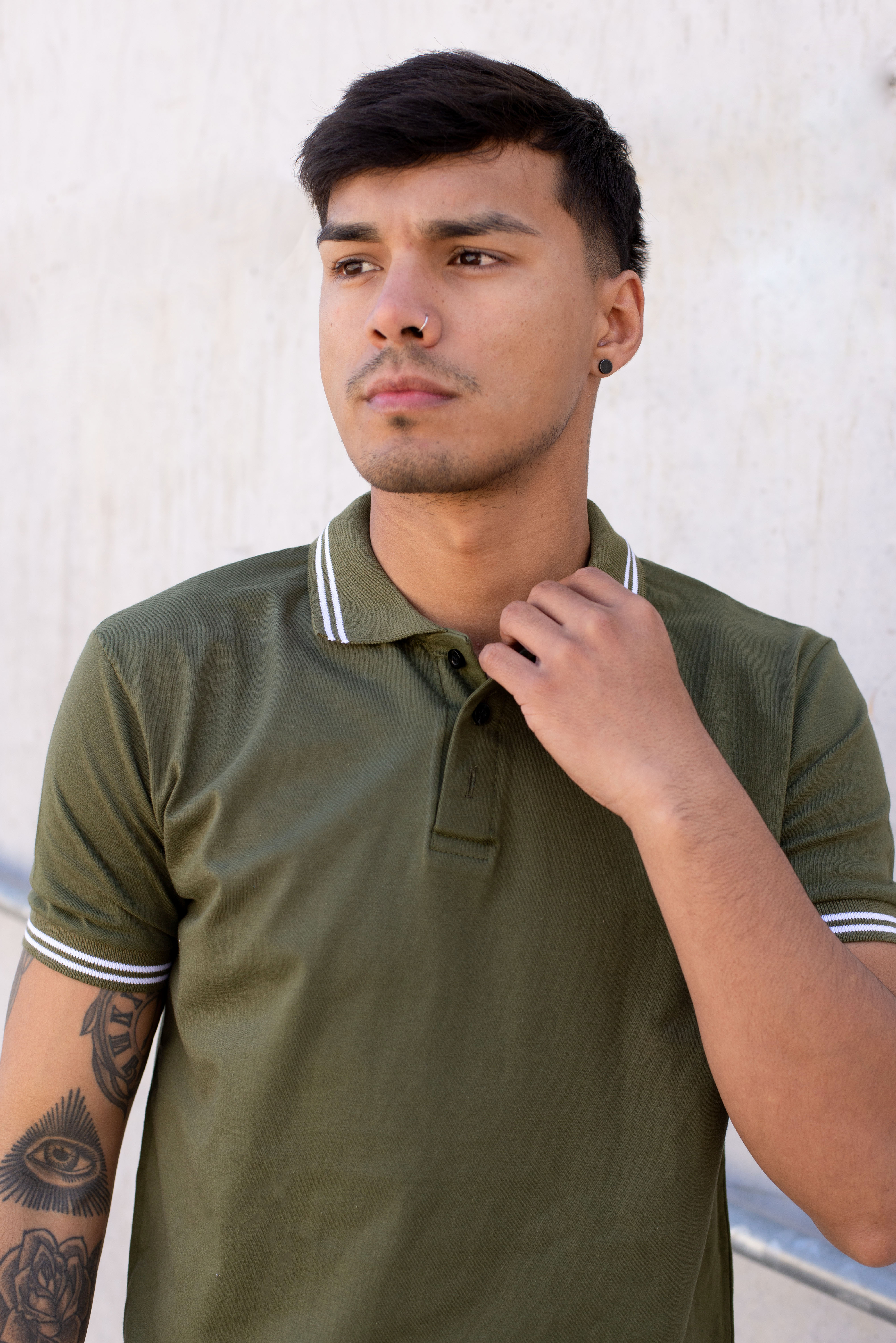 R69 - Chomba de Algodon Verde Militar - CCJ33.jpg