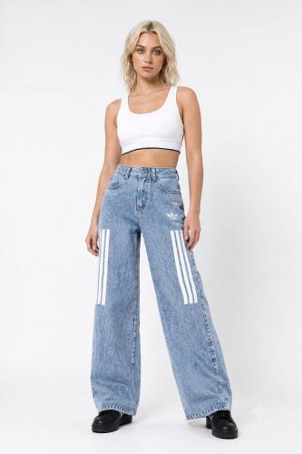 Jean Baggy Adidas Colores Mujer