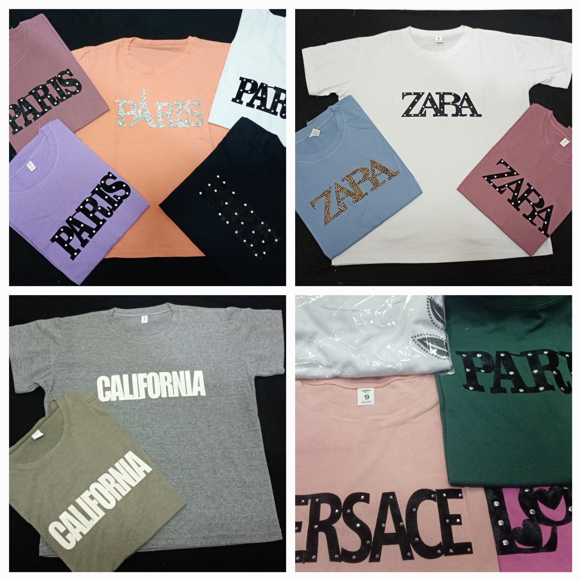 Remeras con Apliques Talles Especiales del 6 al 10 - Imagen 2