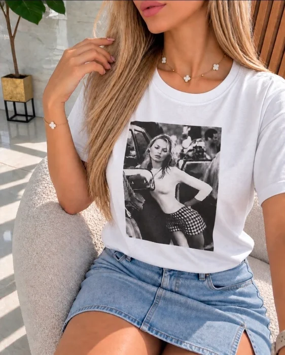 Remeras Estampadas Algodón Peinado (c)
