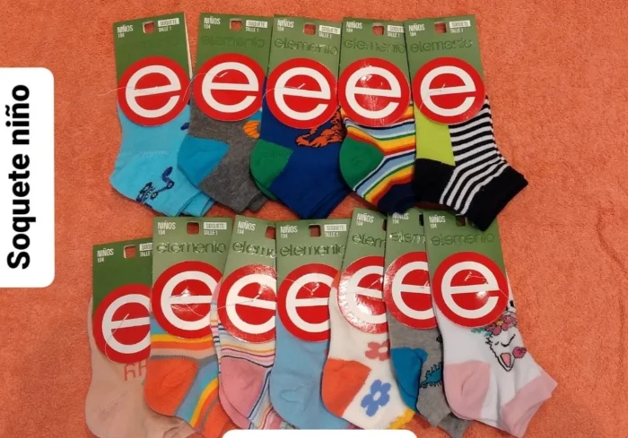 Soquetes Niño Estampado Elemento Oferta! 1.2.3