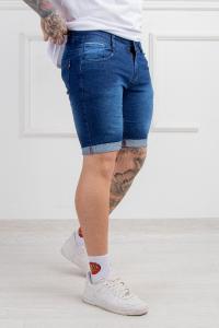 Bermuda Azul Elastizada