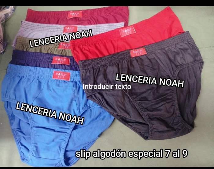 Slip Especial Art.2068 Full Time Liso 100 Algodon
