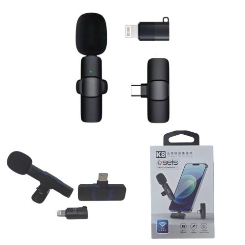 Microfono Corbatero Inalambrico Tipo C/iphone (av5841)