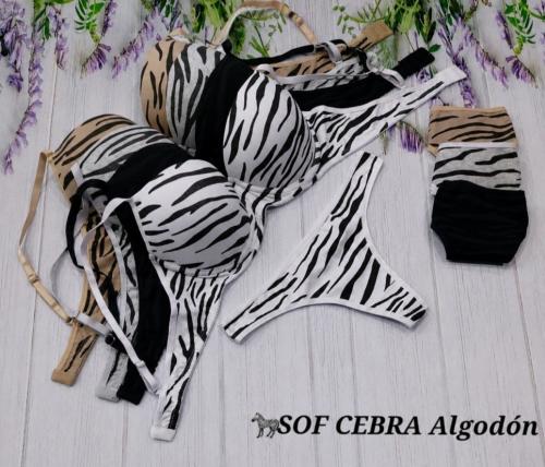 Conjuntos Soft Cebra Algodón