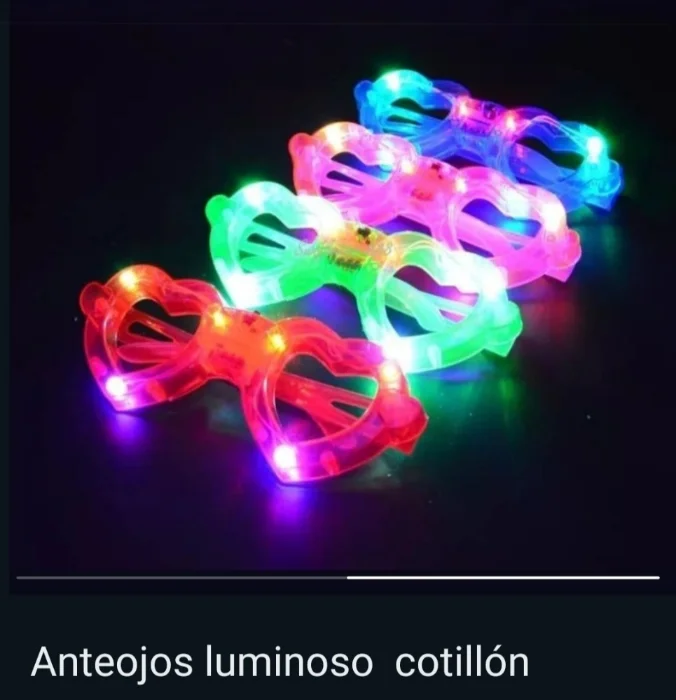 Lentes Luminosos Cotillon