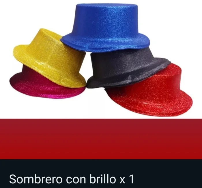 Sombreros con Brillos